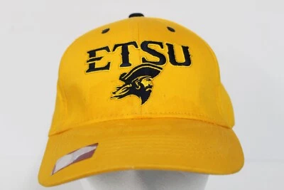 ETSU COLLEGE CAPTIVATING HEADWEAR YELLOW embroidered BASEBALL HAT H257 - Image 1 of 4