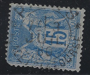 PAR-10-7-3 Paris: Teststempel Place de la Bourse (Büro 1) (ohne Außenkreis) - Bild 1 von 1