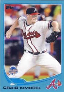 (76) 2013 actualización Topps CRAIG KIMBREL Walmart azul All-Star Braves #US53 LOTE - Imagen 1 de 1