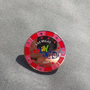 Ebay Live 2006 Las Vegas Lapel Hat Jacket Pin - Picture 1 of 2