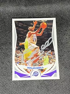 Scheda automatica firmata Raja Bell Utah Jazz 2004-05 Topps #36 ~ Certificato di autenticità - Foto 1 di 3