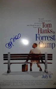 Cartel Firmado Forrest Gump 11x17 Estampado Sally Field 100% Auténtico Legítimo Excelente - Imagen 1 de 7