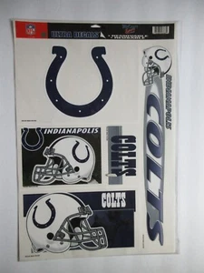 INDIANAPOLIS COLTS 5ER-PACK ULTRA AUFKLEBER BLATT NEU WINCRAFT 🙂 - Bild 1 von 2