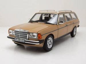 Mercedes 200 AMG Modello T S123 Familiare Oro Metallizzato Modellino Auto 1:18 - Foto 1 di 11