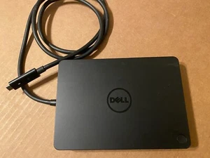 Dell WD15 USB-C K17A Hub HDMI VGA 4K Docking Station, No AC Adapter 4 PC Macbook - Picture 1 of 13