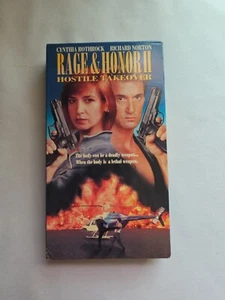 Rage & Honor II Hostile Takeover VHS TAPE, COMPLETE/TESTED SEE PHOTOS (VHS112) - Bild 1 von 4