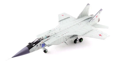 Hobby Master 1:72 Russian Mikoyan Gurevich MiG 31K Interceptor w/Missile, HA9701 - Image 1 of 4