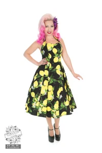 Hearts & Roses London Lemon Swing Dress. Vintage, 1950's, Rock n Roll, Dance. - Picture 1 of 9