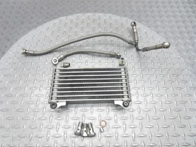 2009 07-16 Moto Guzzi Griso 1200 8V Oil Cooler Radiator Line Pipe Hose Housing - Изображение 1 из 4