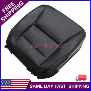 Driver Bottom Replacement Perforated Seat Cover Black For 2013-17 Honda Accord - Foto 1 di 18