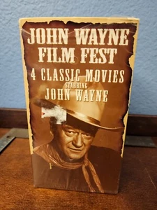 John Wayne VHS Film Fest Classic 4 Set Sealed - Bild 1 von 6