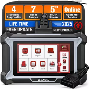 Herramienta de diagnóstico ANCEL DS100 OBD2 ABS SRS AT escáner de fallas del motor lector de códigos coche - Imagen 1 de 15
