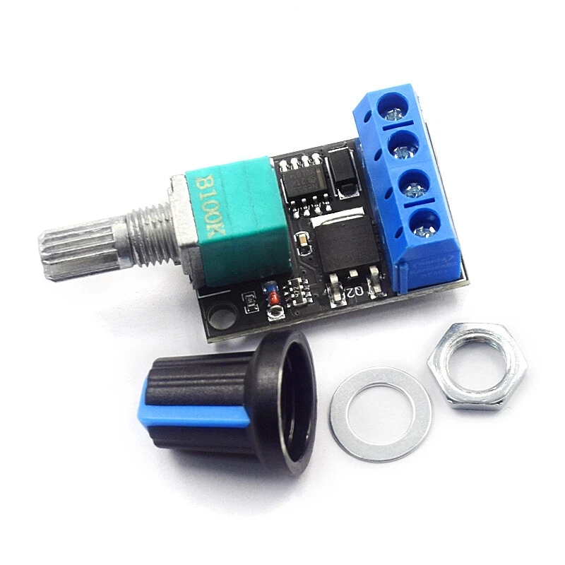 10A PWM DC motor governor 5V-16V12V switch LED dimmer module with switch - Image 1 of 1