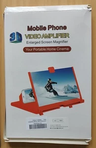 Mobile Phone 3D VIDEO AMPLIFIER Schwarz in OVP für Handy, Smartphone - Photo 1/4