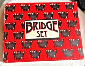 Vintage David Westnedge Bridge 2 Deck Sealed Cards Boxed Set Pencils ScoreSheets - Picture 1 of 20