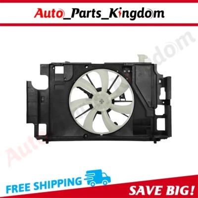 Electric Radiator Fan Assembly For 2012 2013 2014 2015-2019 Toyota Prius C 1.5L - Image 1 of 4