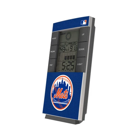 New York Mets Solid Digital Desk Clock Cover