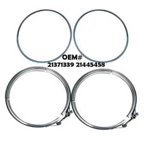 DPF Filter Clamp Gasket Kit Fits Volvo Mack OEM Numbers 21371339 21445458 - Picture 1 of 5