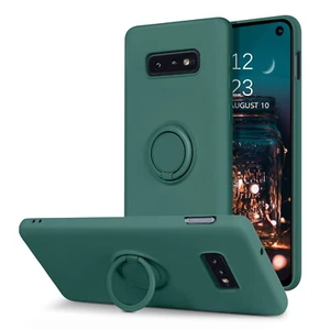 Pour Samsung Galaxy S10e 5.8" Coque Antichoc Anneau Support Béquille Housse Silicone - Photo 1 sur 22