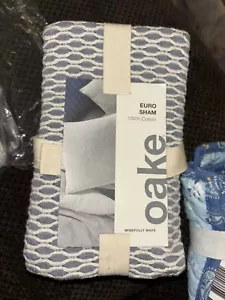 Quercia Euro Sham Clipped Jacquard Cotone - Foto 1 di 2