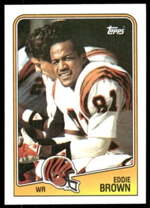 1988 Topps #343 Eddie Brown - Bild 1 von 2