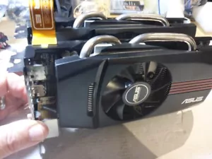 AU SELLER ASUS 2X Radeon HD7770 1GB GDDR5 HDMI DVI 2 x Mini-DP PCI CARD -TESTED - Picture 1 of 6