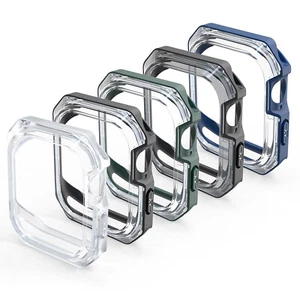 Do iWatch Series 10 9 8 7 6 5 4 SE Ultra odporne na wstrząsy etui z miękkiej ramy TPU - Zdjęcie 1 z 33