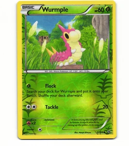 2015 Near Mint NM Pokemon Wurmple Reverse 3/108 XY Roaring Skies - Picture 1 of 2