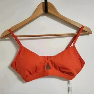 SeaFolly-Active Hybrid Bralette Bikini Oberteil orange Gr. M - Bild 1 von 8