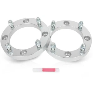 2 Pcs 1" 4x156 ATV Silver Wheel Spacers 12x1.5 For 2015-2021 Polaris RZR XP - Bild 1 von 6