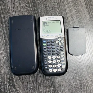 Calculadora gráfica Texas Instruments TI-84 Plus con cubierta probada funciona muy bien - Imagen 1 de 11