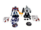 Transformers Blokees MEGATRON and OPTIMUS PRIME (metallic vers. some yellowing)