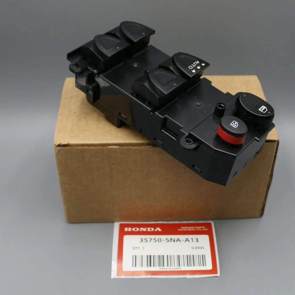 OEM Master Power Window Control Switch 35750-SNA-A13 Fit For 06-11 Honda Civic Foto 1 de 4