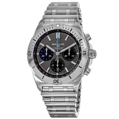 New Breitling Chronomat B01 42 Automatic Chronograph Men's Watch EB0134101M1E1 - image 1 of 3