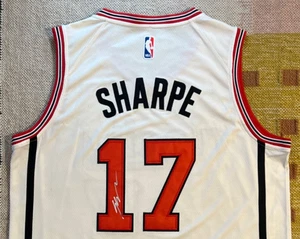 Shaedon Sharpe Signed Autograph Portland Trail Blazers Jersey NBA USA - Picture 1 of 4