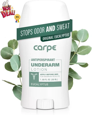 Extra Strength Underarm Antiperspirant Deodorant Natural Eucalyptus Scent 50ml - image 1 of 4