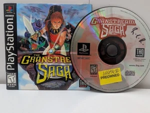 The Granstream Saga (Sony PlayStation 1, 1998) PS1 nur Disc und Handbuch getestet - Bild 1 von 1
