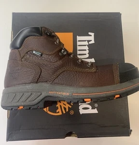 Timberland Pro Helix Hd 6” Safety Toe Waterproof Size 8.5 - Picture 1 of 3