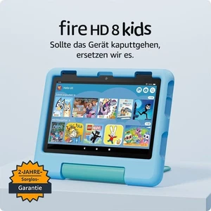AMAZON Fire HD 8 Kids-Tablet | 32GB | 12 Gen. 2024 | 3GB RAM | Blau - NEUSTE GEN - Bild 1 von 7