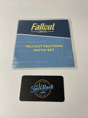Fallout Crate Factions Patch Set plus Fallout 76 Patch Set Loot Crate - New - Image 1 of 4
