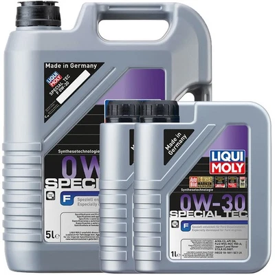 1x5+2x1L Liqui Special Tec F 0W30 Aceite Apto para Api Sn Ford WSS-M2C 950A - Imagen 1 de 4