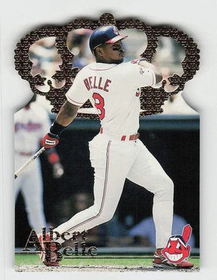 Colección Pacific Crown 1996 #DC-26 Albert Belle béisbol Cleveland Indians Foto 1 de 2