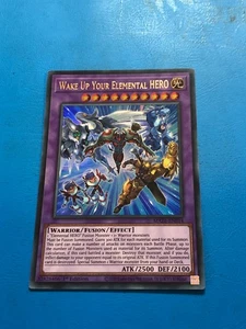 Yugioh Ultra Rare Wecke deinen Elementarhelden MAZE-DE014 1. Auflage - Bild 1 von 2