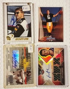 STEVE GARVEY Steve Largent Jim Hart Bubby Brister Autogramm ED 10 Karten signed - Bild 1 von 7