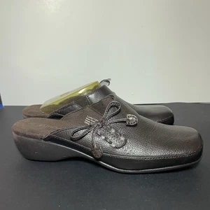 Zapatos Eurostep para mujer 8,5 M informales sin cordones Oxford cuero marrón - Imagen 1 de 9