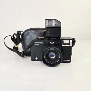 Agfa Optima Sensor Flash Electornic 35mm Point And Shoot Film Camera 40mm f/2.8 - Picture 1 of 12