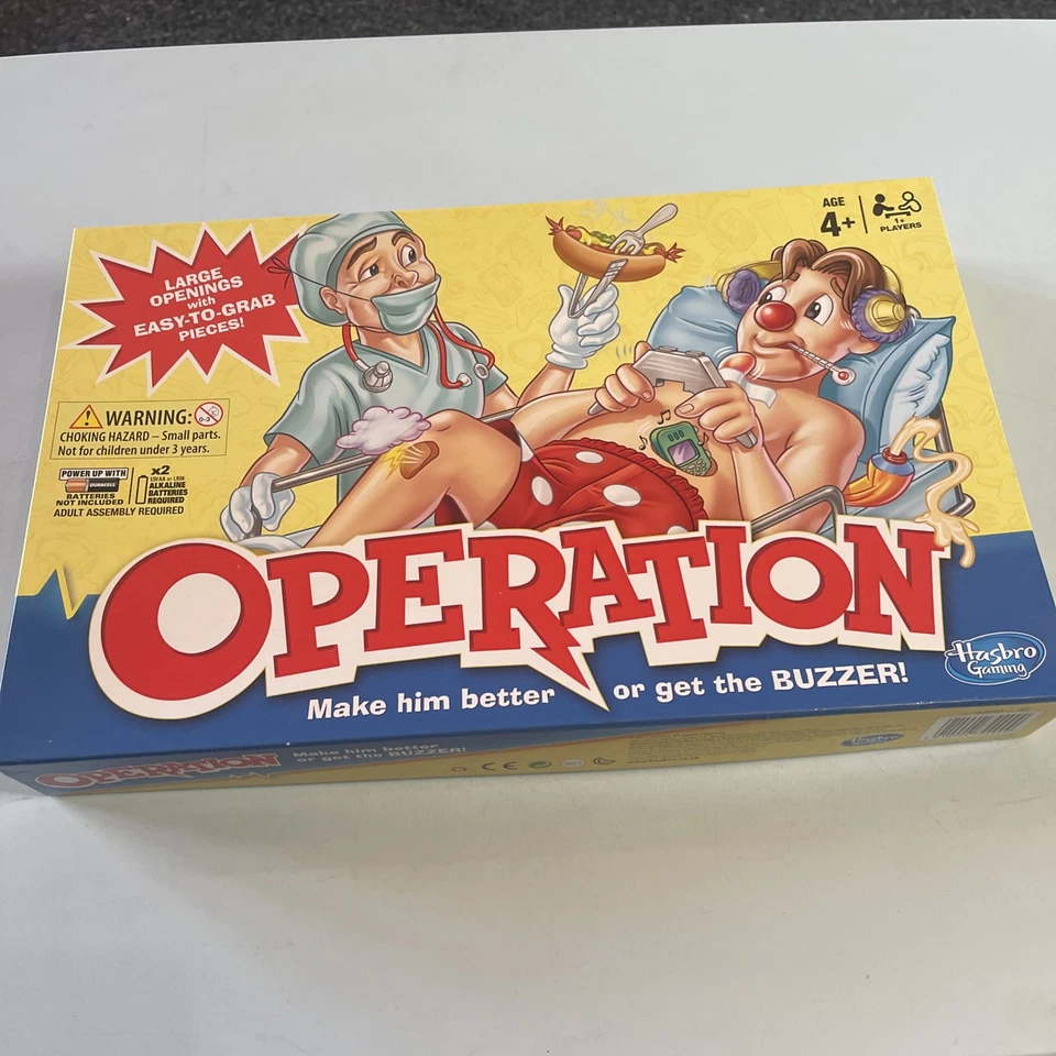 Hasbro Operation Board Game 2013 Edition Complete Set Excellent Condition Xmas - Image 1 of 4