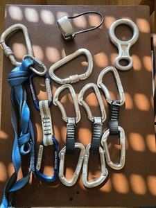 Klettersteig Abseilgerät Achter Exen Karabiner - Bild 1 von 1