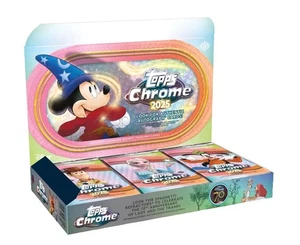 2025 Topps CHROME DISNEY SCATOLA HOBBY SIGILLATA IN FABBRICA nuova uscita - Foto 1 di 10