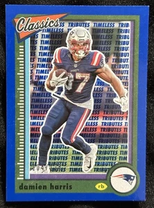 Clásicos 2022 Damien Harris Timeless Tribute #d/125 - Imagen 1 de 2